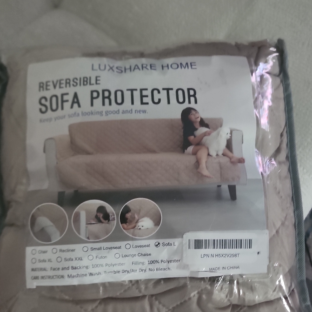 Luxshare Home Reversible Sofa Protector